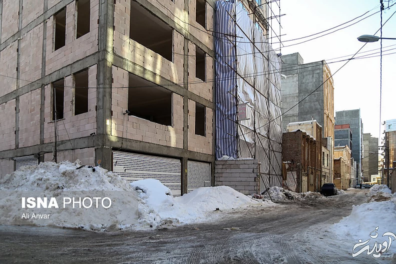 (تصاویر) اردبیل پس از ۱۰ روز بارش برف